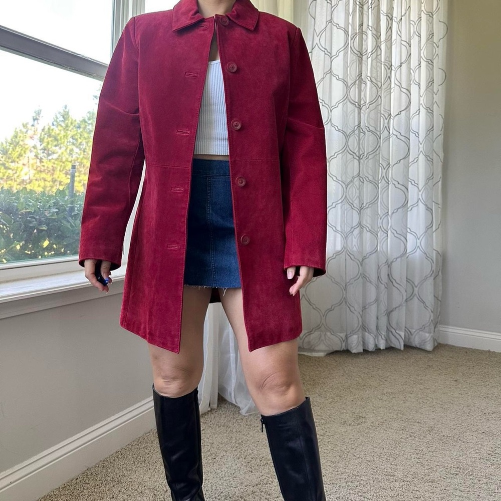 Suede Coat - image 1